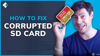 SD Card Repair 4 Methods to Fix Corrupted SD Card [upl. by Aisyla]