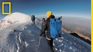 How Climbers Take on North Americas Highest Volcano  National Geographic [upl. by Emmie]