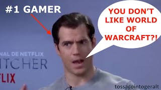 Henry Cavill being a GAMER for 6 min and 14 sec part 1 [upl. by Belac39]