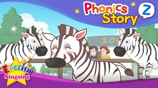 Phonics Story Z  English Story  Educational video for Kids [upl. by Llenrep]