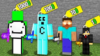 Minecraft But I Can Hire YouTubers [upl. by Tisbee]