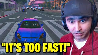 Summit1g Cant Handle The SPEED in S Boost Chase  GTA 5 ProdigyRP [upl. by Calvinna]