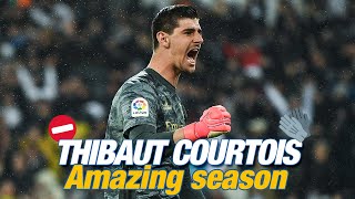 💪 Thibaut Courtois best Real Madrid saves 201920 [upl. by Boyes846]