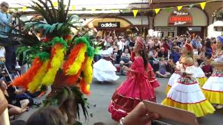 Maracatu dance Vancouver AfroBrazilian Carnival 2013 [upl. by Ahsik600]