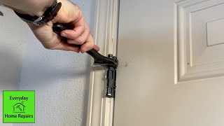 How To Fix A Sticky Exterior Door  3 Easy Fixes [upl. by Lindsey607]