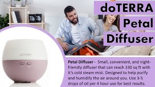 Delightful doTERRA Petal Diffuser Review [upl. by Ruttger]