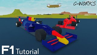 Plane Crazy F1 Race Car Tutorial [upl. by Fonsie765]