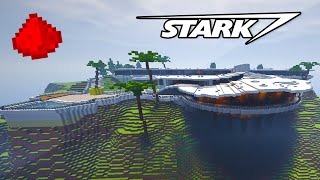 STARK MANSION IN MINECRAFT w 500 Command Blocks  Command Block House [upl. by Hsetirp]