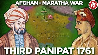 Battle of Panipat 1761  DurraniMaratha War DOCUMENTARY [upl. by Briney]