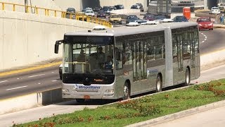 Viajando en Metropolitano Lima Perú [upl. by Nooj290]