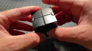 Infinity Cube Fidget Toy Review [upl. by Imefulo589]