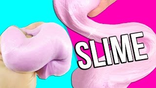 HAZ SLIME ESPONJOSO SIN BORAX  DIY FLUFFY SLIME  Tutoriales Belen [upl. by Annibo]