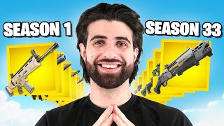 Ranking the BEST Weapon from EVERY Fortnite Season [upl. by Arev307]