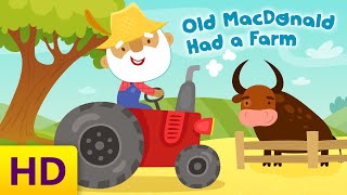 Old MacDonald Had A Farm  Kids Songs and Nursery Rhymes by Kids Academy [upl. by Retsel487]