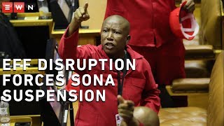 Pravin must go EFF disruption forces Sona suspension [upl. by Grunberg938]