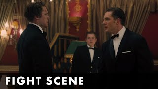 Fight Scene from LEGEND  Starring Tom Hardy as Ronnie and Reggie Kray [upl. by Cini]