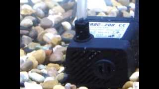 Submersible Aquarium Pump AQC200  All Pond Solutions [upl. by Allene]