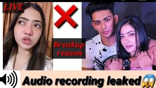 Muskan Sharma Leaked Call Recording  Breakup Recording Shadab Khan  Exposed BeingShadab [upl. by Jos]