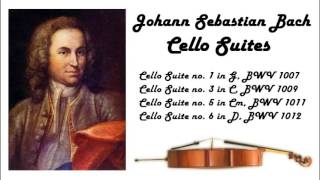 Johann Sebastian Bach  Cello suites in 432 Hz great for reading or studying [upl. by Bullard319]