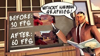 TF2  15 ways to increase FPS in 2024 GUIDE  Optimization fps boost ACTUAL [upl. by Feingold32]