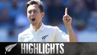 England Bowled Out For 58  HIGHLIGHTS  1st Test Day 1  BLACKCAPS v England 2018 [upl. by Yoko]