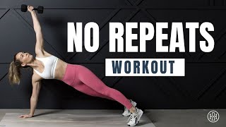 🔥Bring the Heat NO REPEATS Total Body Workout [upl. by Purpura487]