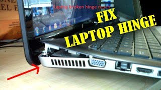 How to FIX LAPTOP HINGE in Just 10 Minutes  EASY TUTORIAL [upl. by Ahsikat569]