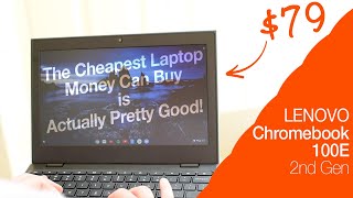 Lenovo 100e Chromebook 2nd Gen  Unboxing and Full Review 2020 [upl. by Rafiq]