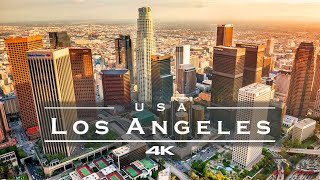 Los Angeles USA 🇺🇸  by drone 4K [upl. by Abas]