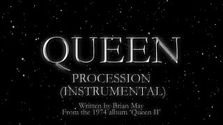 Queen  Procession Instrumental Official Montage Video [upl. by Tenrag]