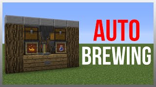 Minecraft 112 Redstone Tutorial  Brewing Station v4 [upl. by Kcinnay]