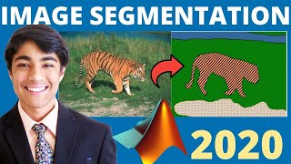 How To MATLAB Image Segmentation Tutorial 2020 Simple [upl. by Tillman]