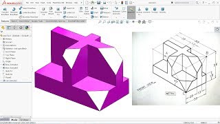 SolidWorks Tutorial for beginners Exercise 1 [upl. by Rainwater247]