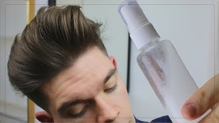 DIY Salt Spray  Voluminous Textured Hair [upl. by Malilliw]