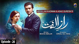 RaazeUlfat  EP 26  English Subtitles  29th September 2020  HAR PAL GEO [upl. by Matrona]