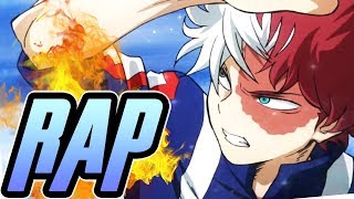 TODOROKI RAP SONG  quotFire and Icequot  RUSTAGE ft Ozzaworld MHA [upl. by Eidnew981]