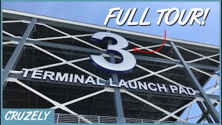 Port Canaveral CT3 Mardi Gras Cruise Terminal Complete Tour  BEFORE It Opens [upl. by Spring]