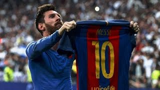 Leo Messi Goal vs Real Madrid 2017  RAY HUDSON AMAZING COMMENTARY  720p 60fps  By Pirelli7 [upl. by Samaj231]