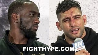 TERENCE CRAWFORD SAVAGELY TELLS AMIR KHAN quotTELL THE TRUTHquot ABOUT QUITTING DEBATE STOPPAGE [upl. by Jessey]