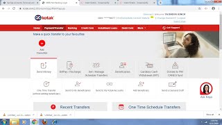 How to fund transfer from Kotak Mahindra Bank  Online NEFTRTGSIMPS From Kotak Mahindra bank [upl. by Onitnevuj]