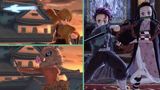 Demon Slayer Mods Super Smash Bros Ultimate [upl. by Laughlin]