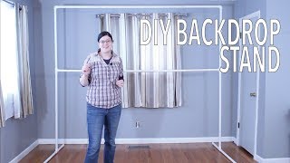 DIY PVC Backdrop  Party Planning How Tos [upl. by Iolande]