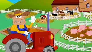 Old MacDonald Had A Farm  Nursery Rhymes  Kids Songs  Baby Rhymes  Farm Song [upl. by Dibru]