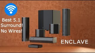 Best Wireless Home Theater System Enclave CineHome II Review [upl. by Berard]