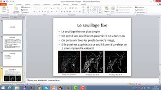 Cours de traitement dimage  Seuillage [upl. by Elrod]