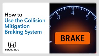 How to Use the Collision Mitigation Braking System™ CMBS™ [upl. by Andrew567]