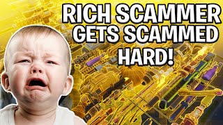 ANGRY Rich Kid Scams Himself Scammer Gets Scammed Fortnite Save The World [upl. by Giza]