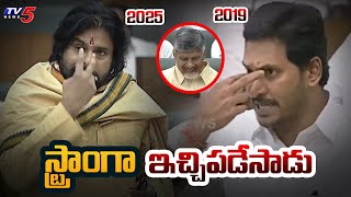 Pawan Kalyan Strong Counter to YS Jagan  AP Assembly  CM Chandrababu  YSRCP  TV5 News [upl. by Liza]