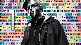 MF DOOM  Rhinestone Cowboy  Rhymes Highlighted  Part 1 [upl. by Ligriv555]