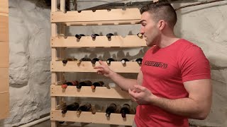 DIY Wine Rack Using Simple Tools [upl. by Marilee994]